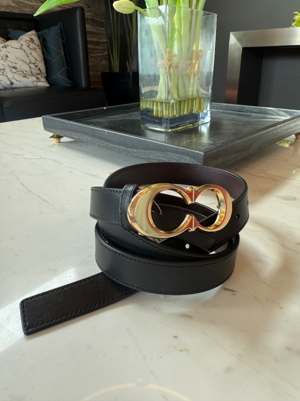 New COACH Women's Signature Buckle Belt XL - Picture 13 of 16